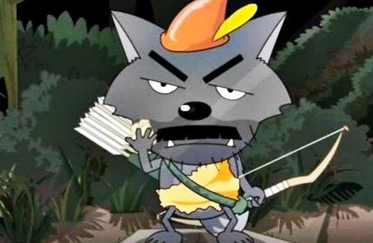 喜羊羊：与灰太狼极为相似的4只狼，没看过蛇年，最后一个分不清