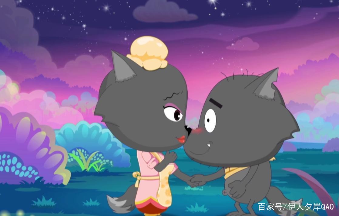 红太狼与灰太狼之间的爱情，绝非一方的痴恋，念念不忘，必有回响