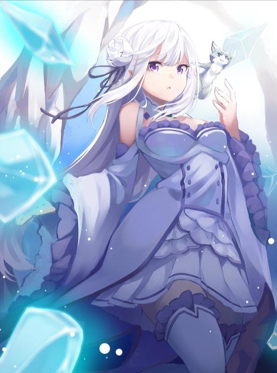 从零开始的异世界生活：雷姆姐妹，艾蜜莉亚，碧翠丝精美插画特辑