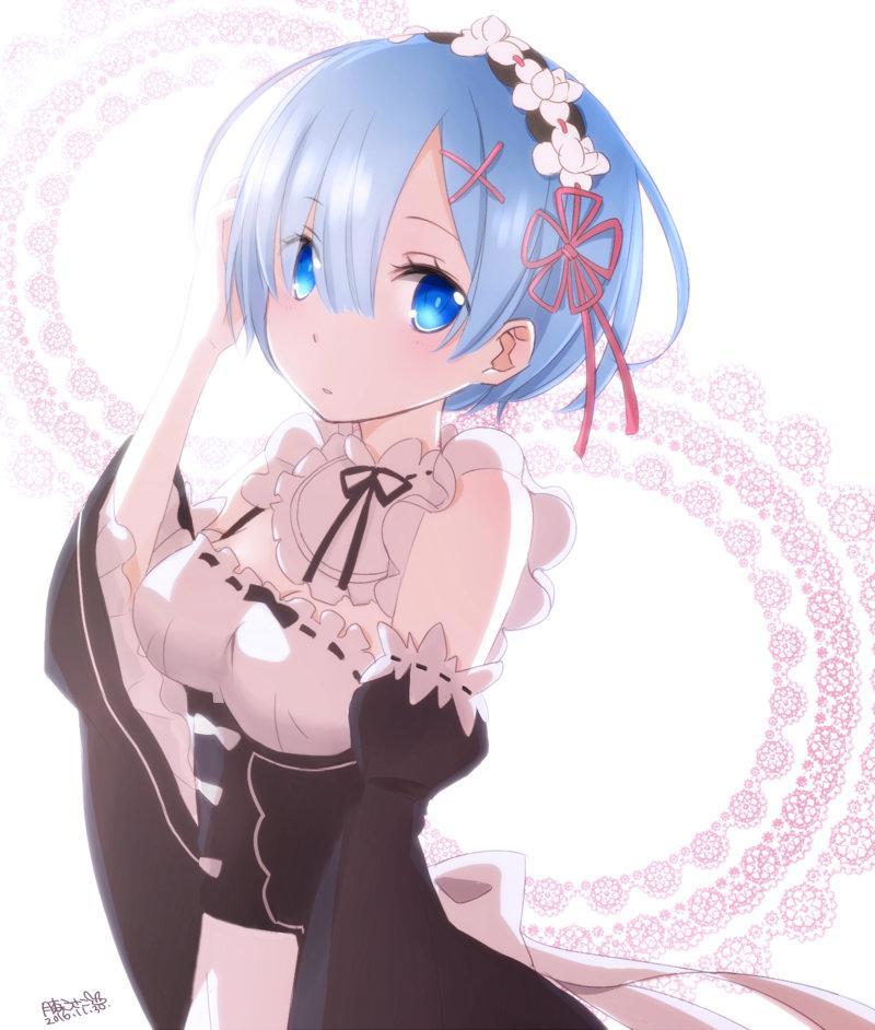 从零开始的异世界生活：雷姆姐妹，艾蜜莉亚，碧翠丝精美插画特辑