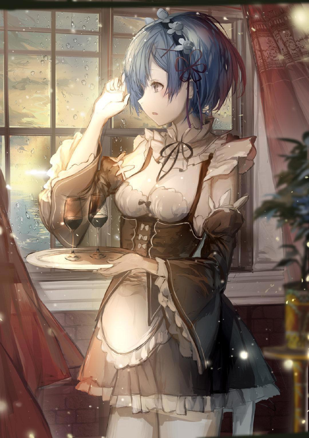 从零开始的异世界生活：雷姆姐妹，艾蜜莉亚，碧翠丝精美插画特辑