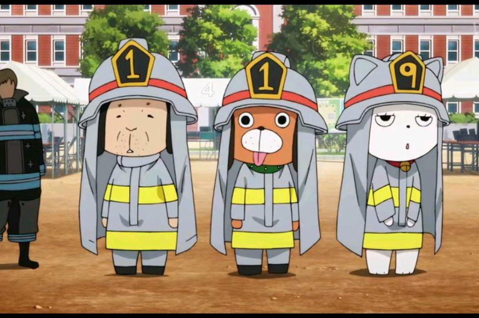 一紧张就笑的奇葩设定，还有奇怪的被吃豆腐设定？《炎炎消防队》