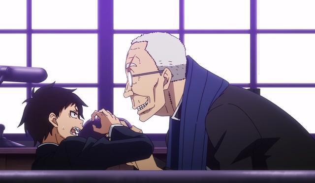 《炎炎消防队贰之章》第二集，海牙队长见森罗，身陷安德拉连接