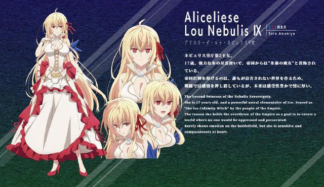 轻改TV动画《你与我最后的战场，亦或是世界起始的圣战》人设公开