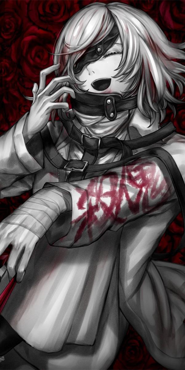 《全员恶玉》杀人鬼，动漫全面屏壁纸