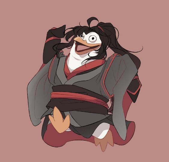 《魔道祖师》遇上马达加斯加企鹅，魏无羡“中二”，江澄表示不服