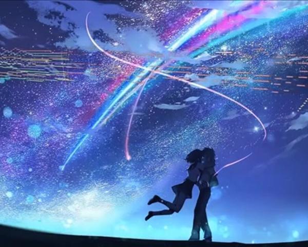 《你的名字》中的经典句子和美图，九月露湿，待君之前