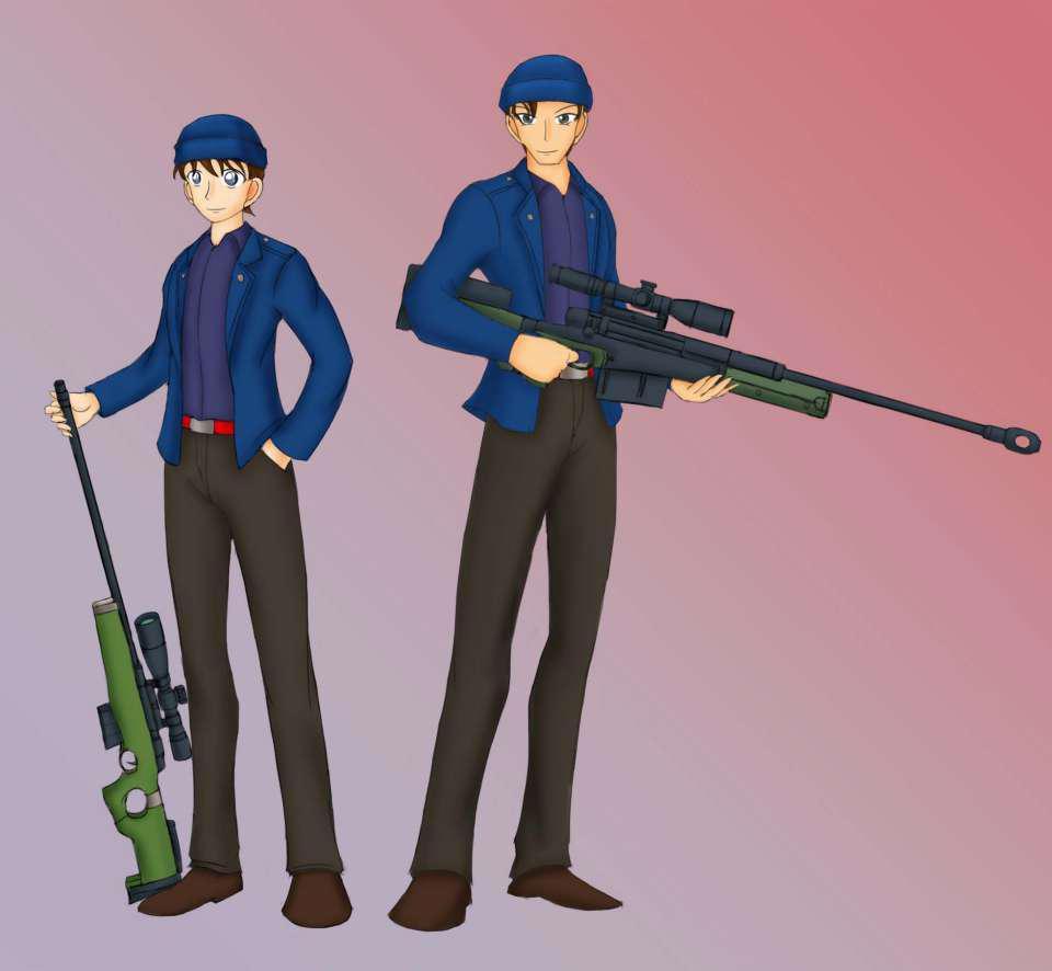 名侦探柯南：柯迷自制的名柯人物绘画，整体不错，确实挺像的