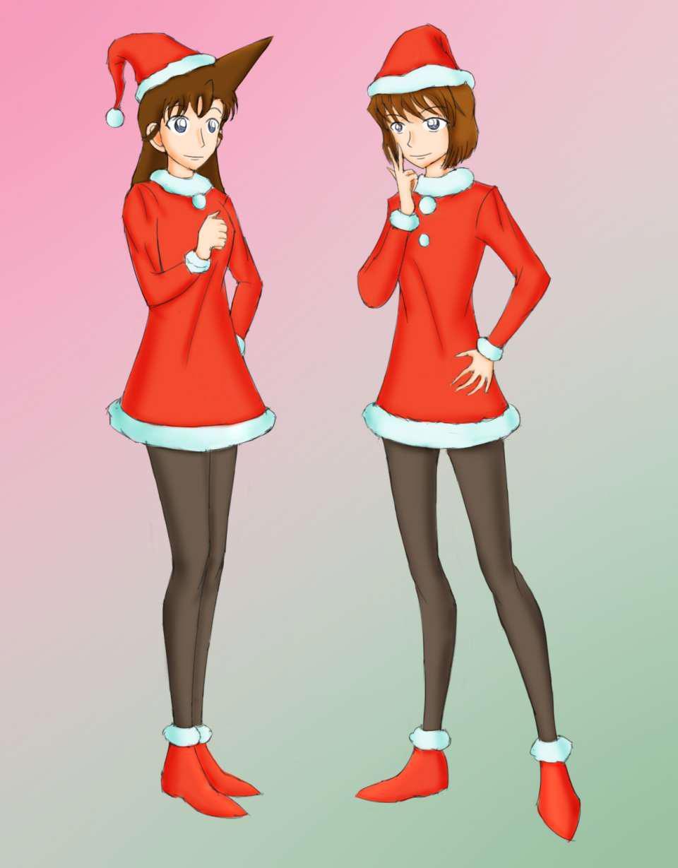 名侦探柯南：柯迷自制的名柯人物绘画，整体不错，确实挺像的