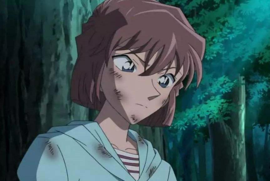 名侦探柯南：女主团颜值被封印，当园子没有发卡，小哀丢掉高冷