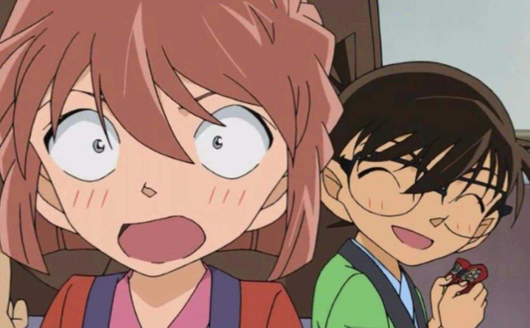 名侦探柯南：女主团颜值被封印，当园子没有发卡，小哀丢掉高冷