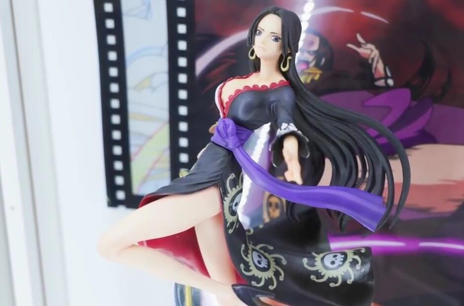 海贼王：薇薇和女帝的手办展示，颜值有点高，我朋友说他好了