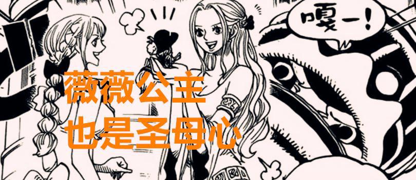 海贼王1016话：明明薇薇公主也被骂圣母，为何大家却不接纳大和？