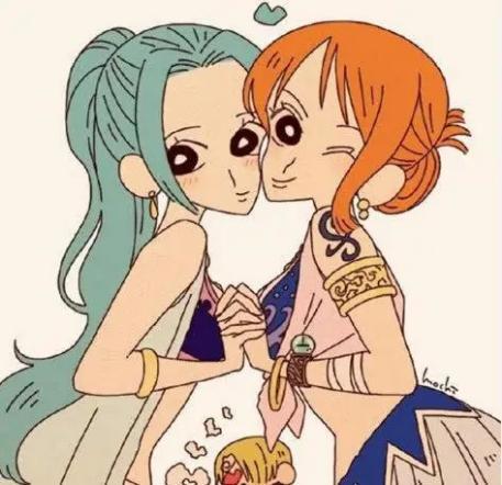 小新版的《海贼王》《柯南》，娜美与薇薇撞脸，这个画风太可爱了