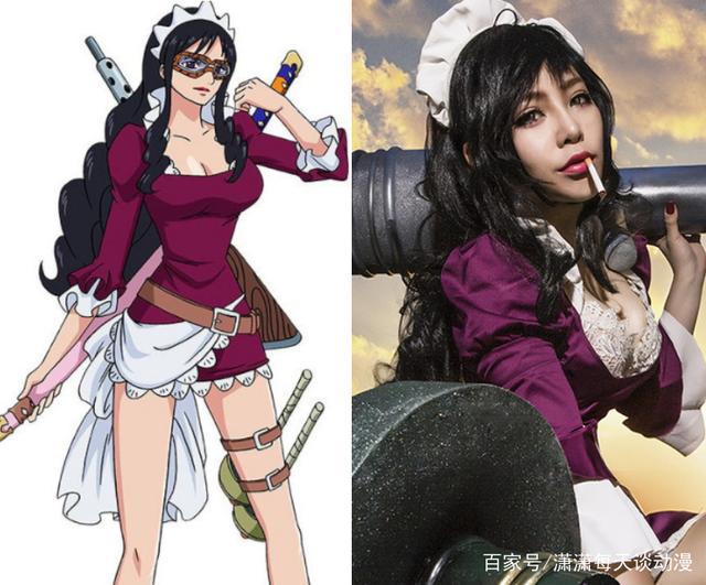 海贼王最美女神cosplay，薇薇太美啦，Baby-5攻气十足，神还原