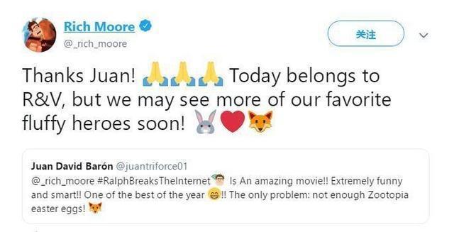 《疯狂动物城2》要来了？据说导演亲口表示很快了