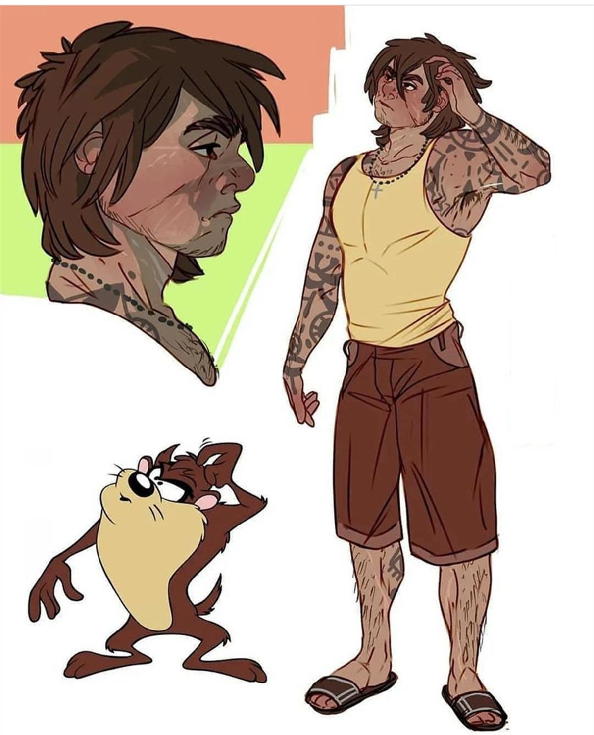 疯狂动物城拟人版，一场追寻梦想的疯狂之旅，还有其他作品拟人化