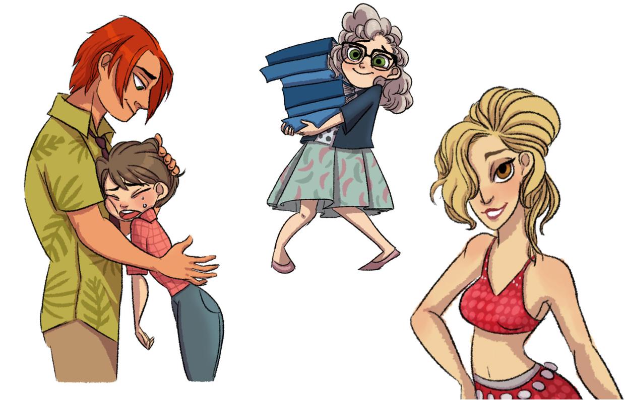 疯狂动物城角色拟人化，朱迪尼克太甜，夏奇羊比原作还妩媚