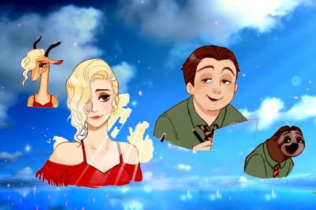 同人漫画丨《疯狂动物城》集体拟人化，贪吃的豹警官，真的好形象