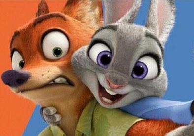 动漫电影《疯狂动物城》，搞笑暖心，兔子与狐狸的恋爱史