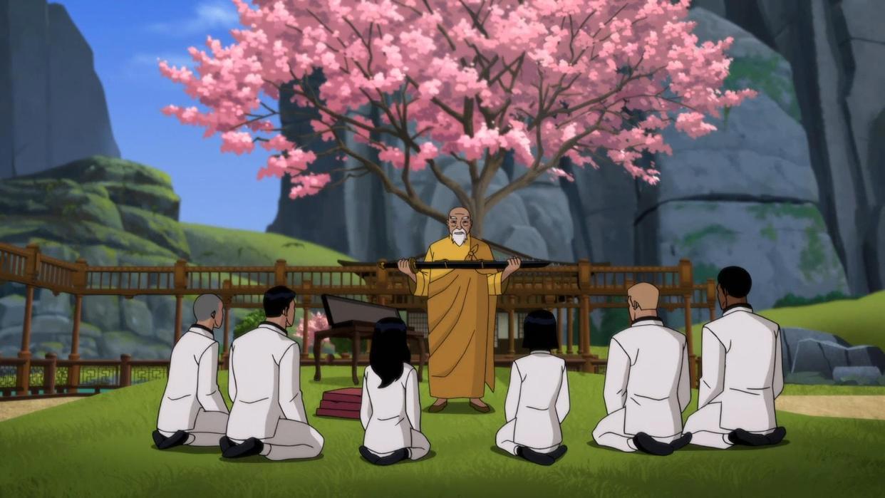 DC动画《蝙蝠侠：龙之魂》新片段武术大师介绍名刀