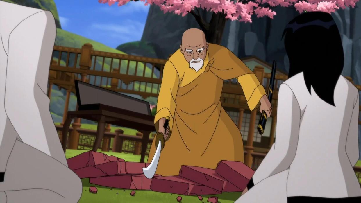 DC动画《蝙蝠侠：龙之魂》新片段武术大师介绍名刀