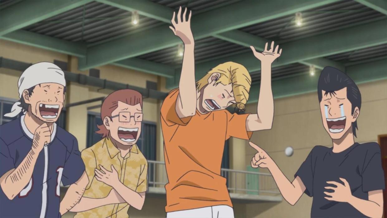 鸭子的天空动画版：花园千秋终于等到妹子来，居然是帅哥的粉丝