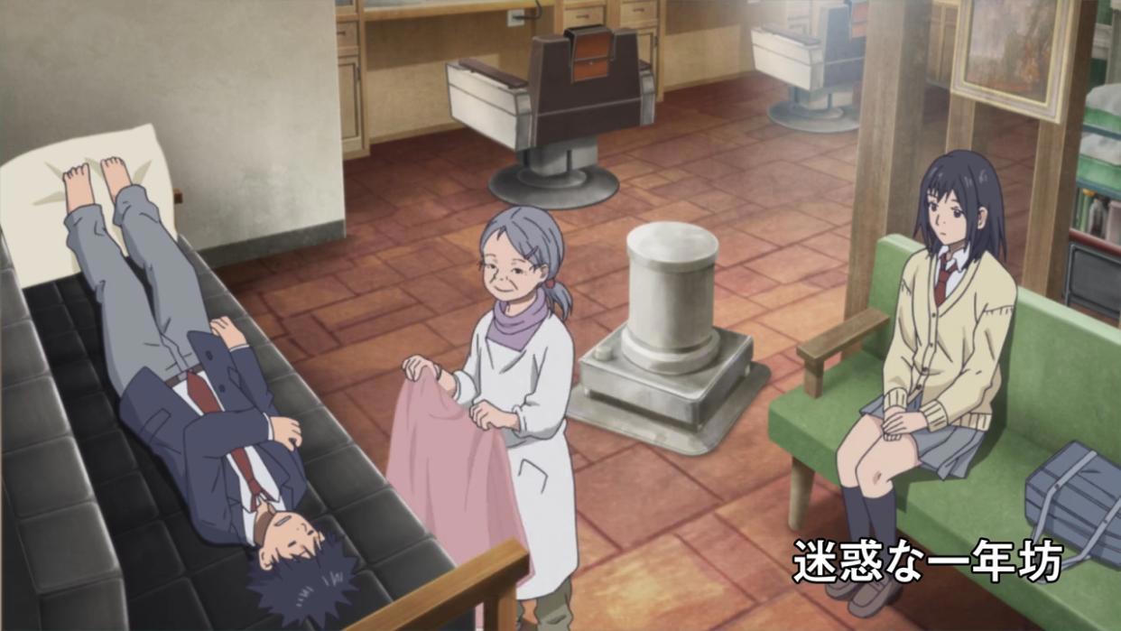 鸭子的天空动画：车谷空被女生送回家，这姿势实在糟糕