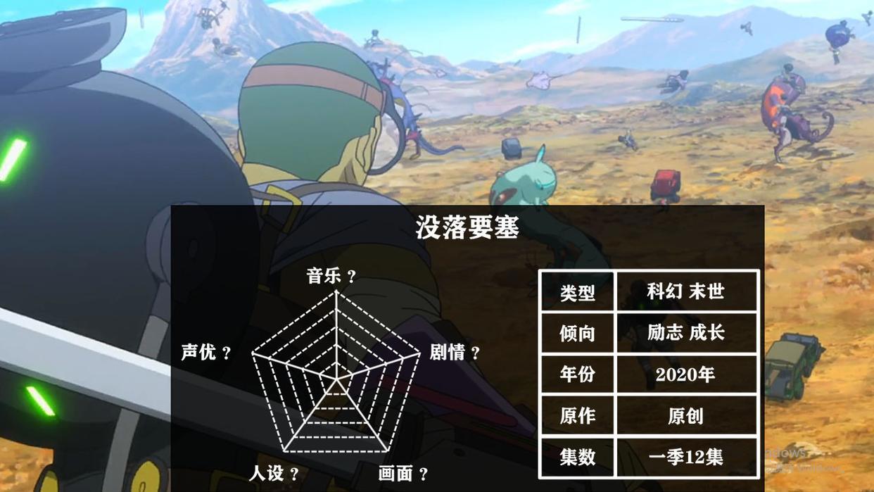 五部末世题材的动漫，说到末世番，你第一时间想到的是哪部呢？