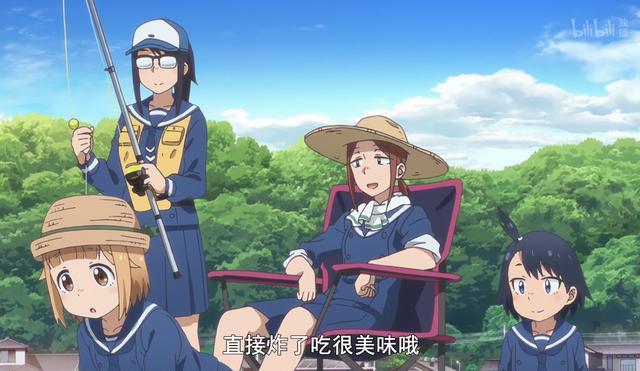 惬意的4月新番：《放学后海堤日记》，看手艺少女如何钓鱼上瘾