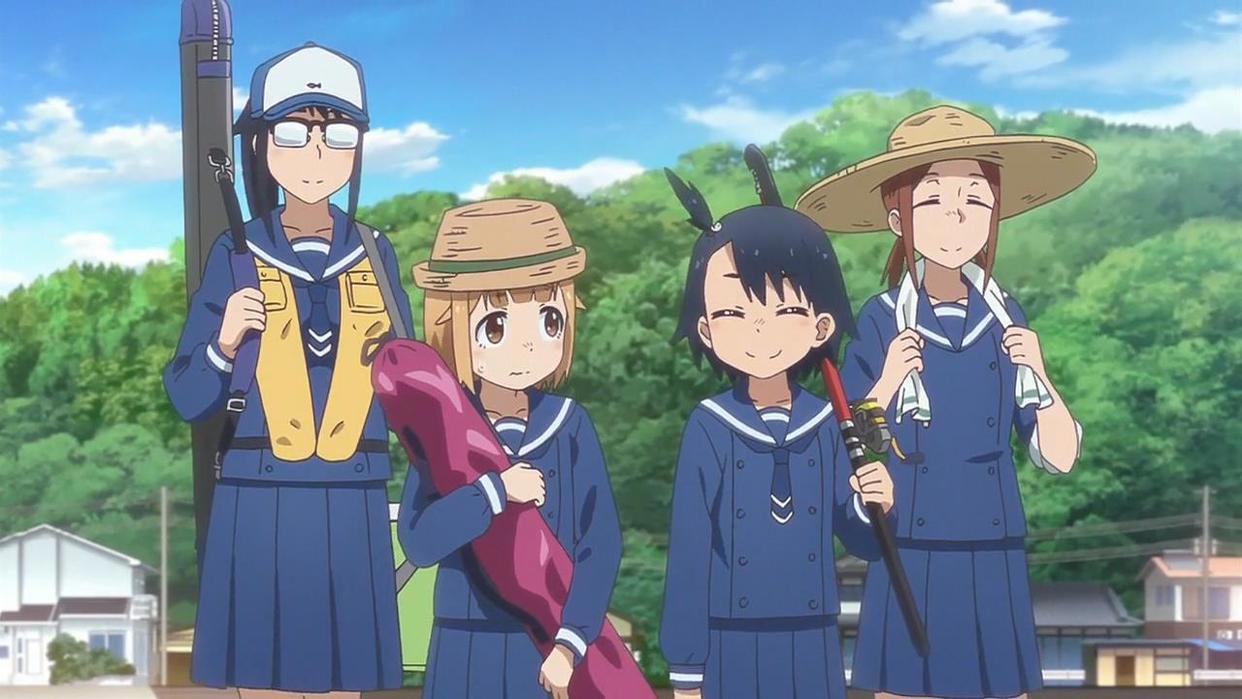 四月新番《放学后海堤日记》深受海蟑螂和章鱼喜爱的少女