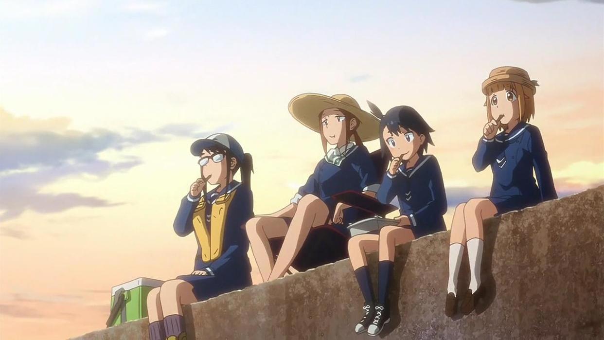 四月新番《放学后海堤日记》深受海蟑螂和章鱼喜爱的少女