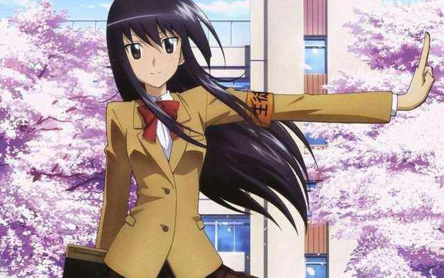 动漫中这么漂亮的小姐姐是个重度妄想症患者我不信