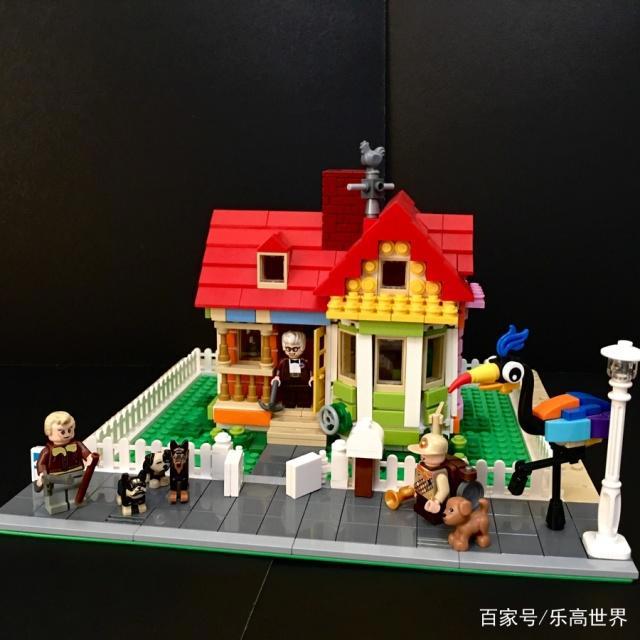 乐高寻找皮克斯情怀：飞屋环游记，完美复制每一个细节！