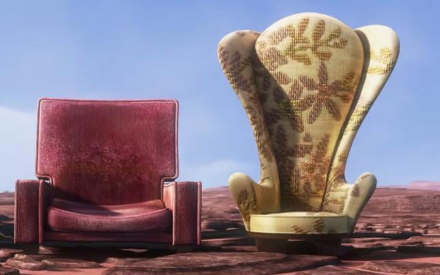 《飞屋环游记》一老一少的气球之旅，是对爱情与梦想的追求