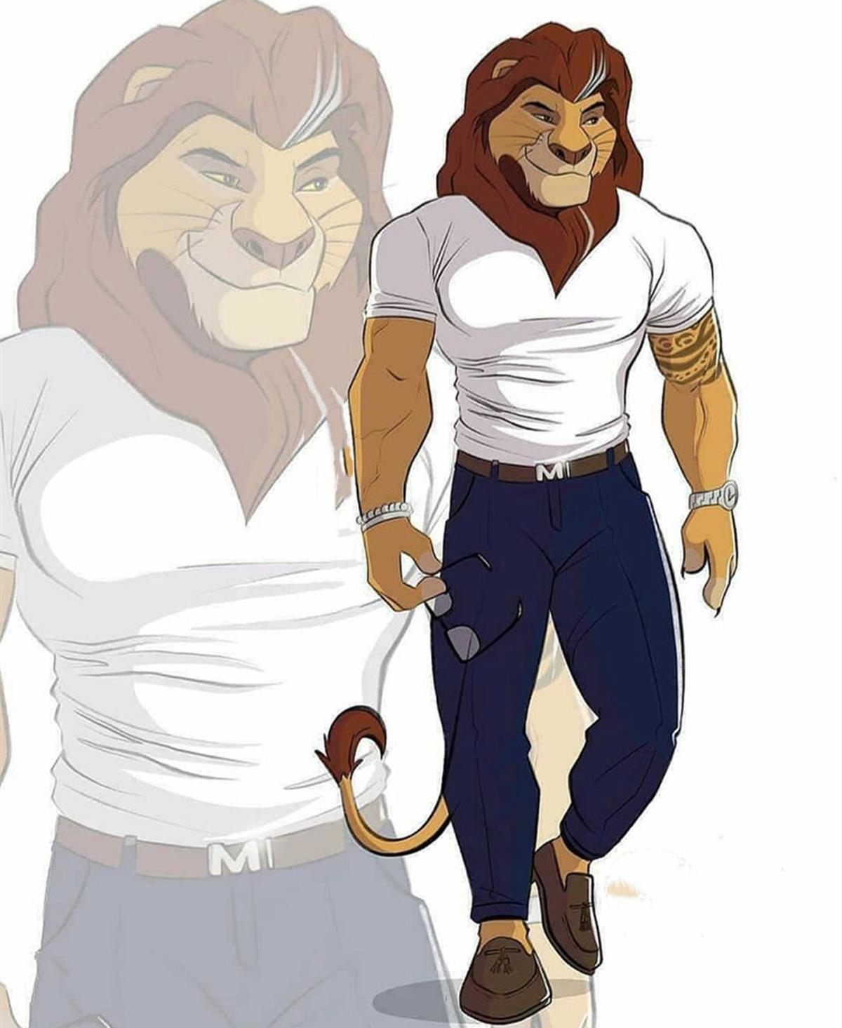 《狮子王》角色站立版本，动物世界的“哈姆雷特”，还有爱情启蒙