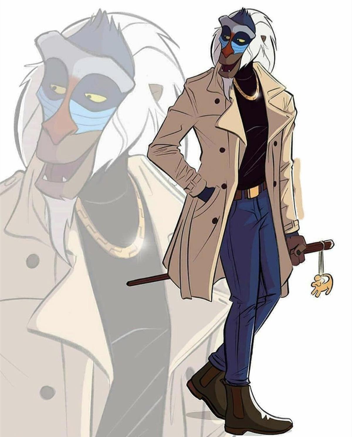 《狮子王》角色站立版本，动物世界的“哈姆雷特”，还有爱情启蒙