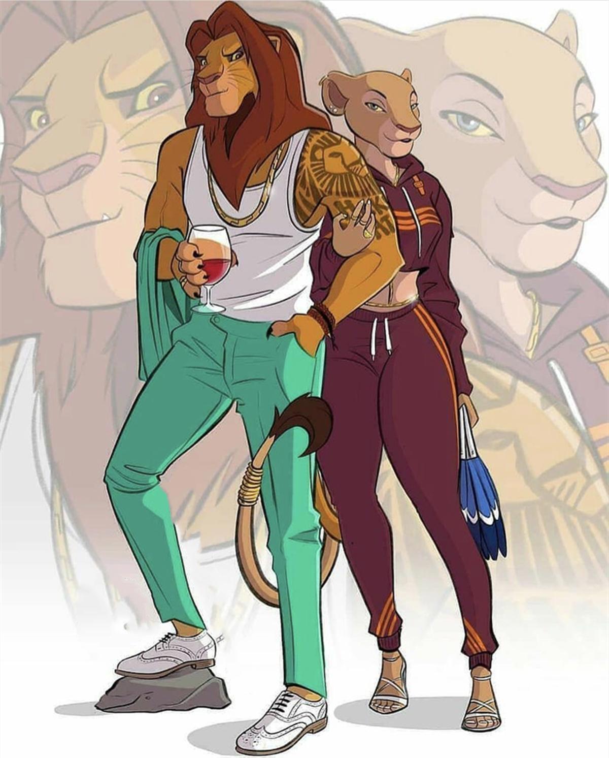 《狮子王》角色站立版本，动物世界的“哈姆雷特”，还有爱情启蒙