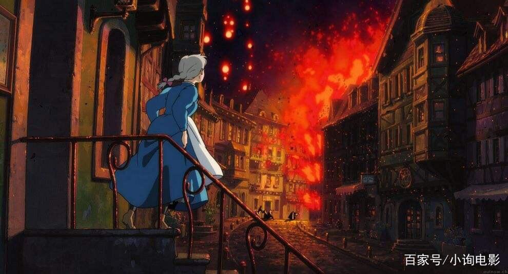 哈尔的移动城堡，给我勇气的动漫