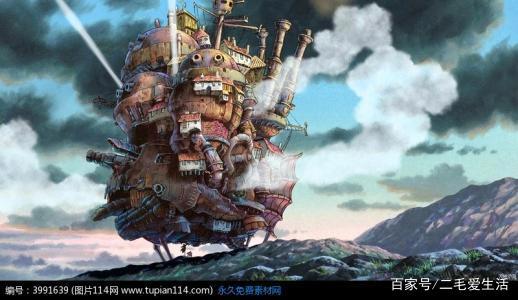 宫崎骏动漫系列之《哈尔的移动城堡》：宫崎骏笔下最帅男主