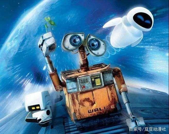 经典动漫电影，《机器人总动员》，机器人的唯美爱情
