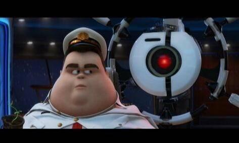 机器人总动员，人类未来世界的真实还原，具有教育意义的动画！