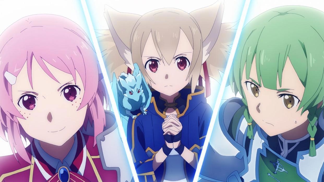 刀剑神域爱丽丝篇14话预告：桐人的援军到达，亚丝娜开心的笑了