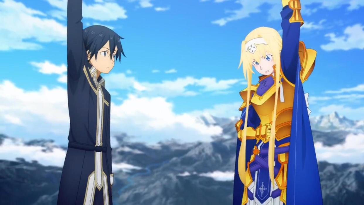 刀剑神域番外篇！桐人跟爱丽丝亲密吃泡面，尤吉欧却被官方迫害！