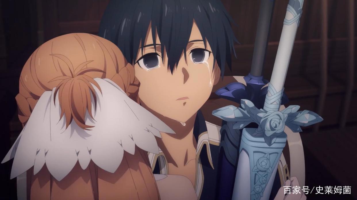 刀剑神域爱丽丝篇：正宫亚丝娜正式登场，见面瞬间桐人泪崩