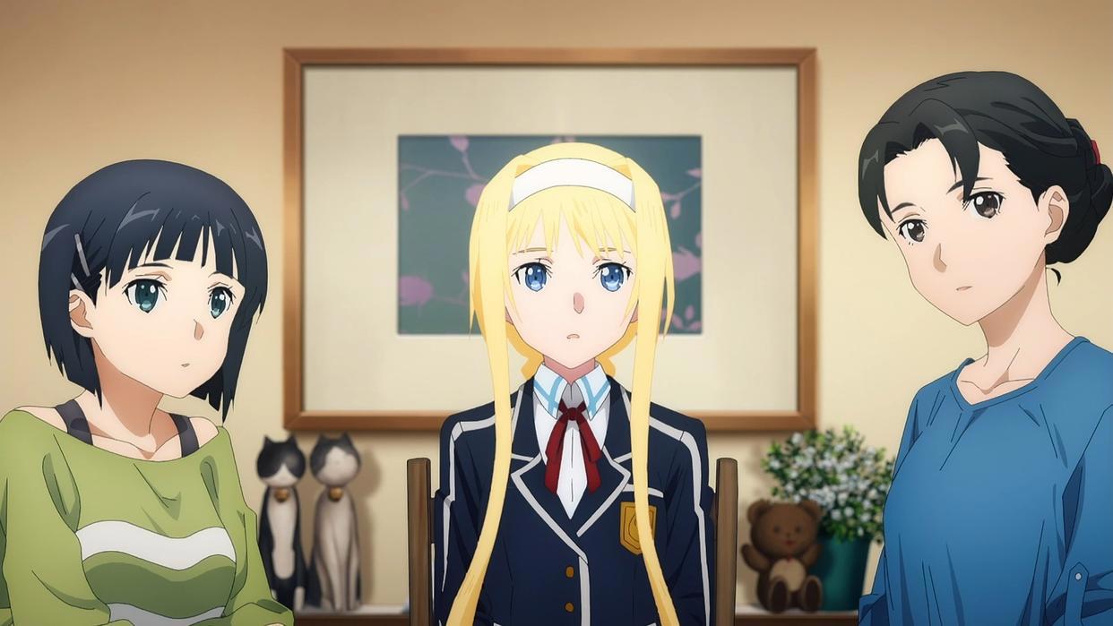 刀剑神域第三季完结：爱丽丝见桐人家长，还和桐人回到故乡