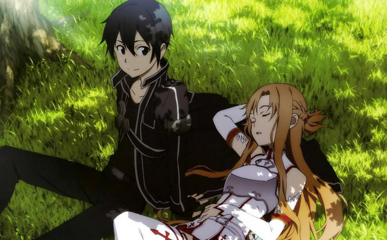 刀剑神域：亚丝娜含泪唱op，爱丽丝要争夺正宫之位？