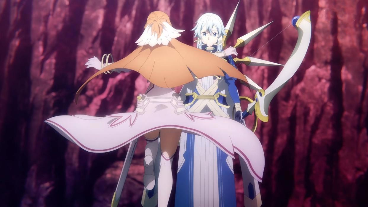 刀剑神域总集篇：爱丽丝和亚丝娜两人，带你回顾剧情