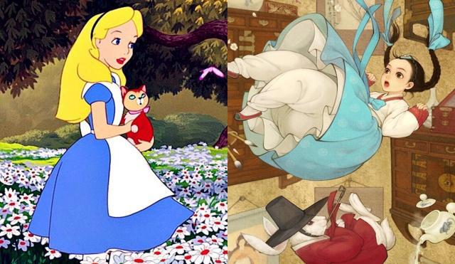 当迪士尼角色穿上“韩服”后，乌苏拉颜值超高，艾莎公主让人惊艳