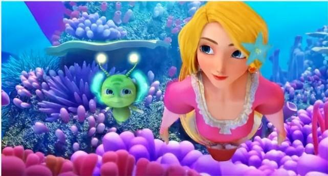 《小美人鱼的奇幻冒险》原来是一部国漫，只是这个画风太欧美了